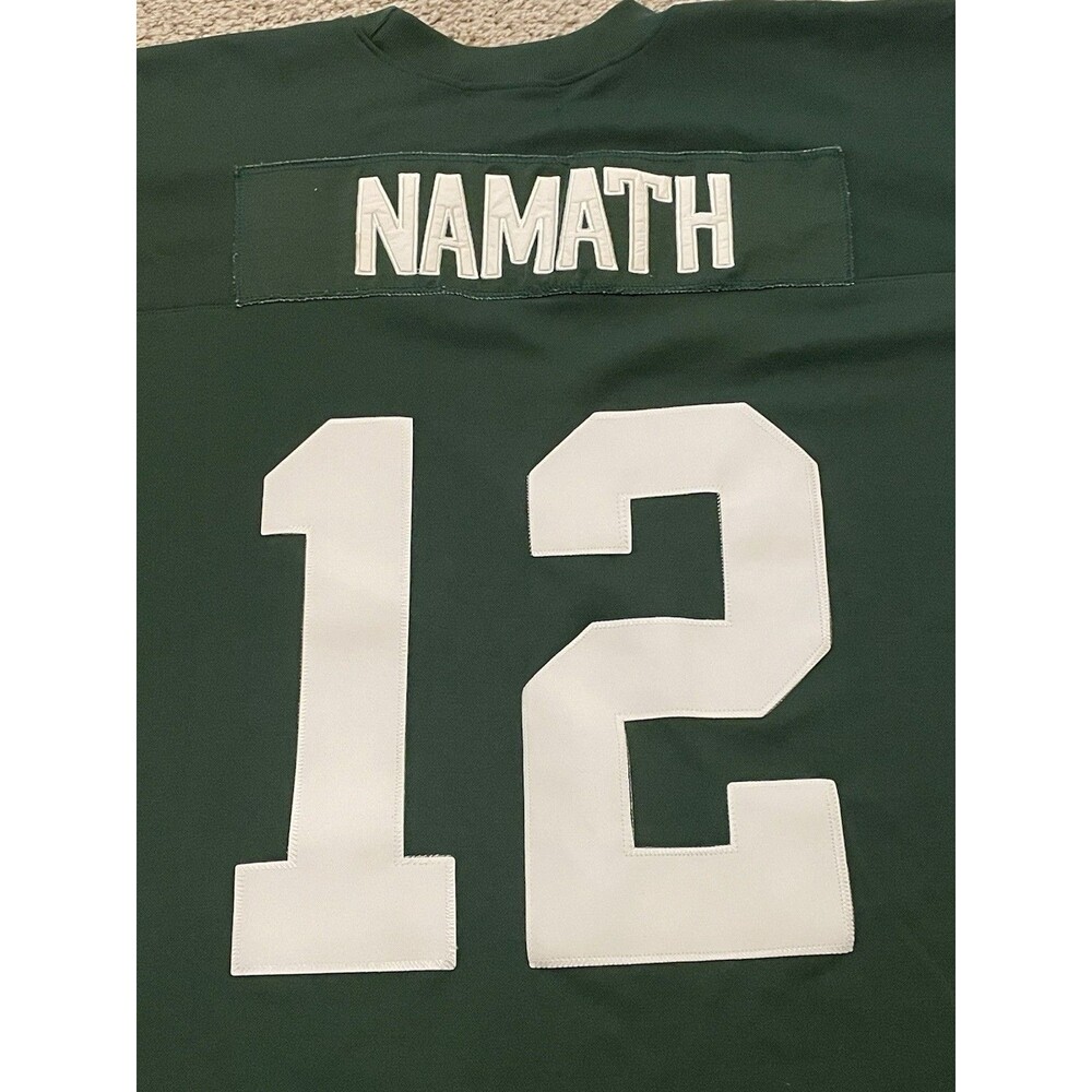 Mitchell & Ness 1968 Joe Namath New York Jets Jersey Mens Sz 54 NFL Football - Picture 3 of 6